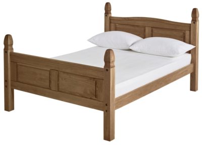 Collection Puerto Rico Kingsize Bed Frame - Dark Pine